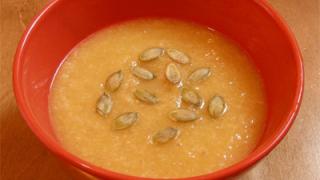 Пряный суп-пюре из тыквы