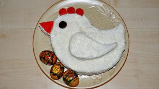 Пасхальный торт «Курица»