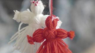 Куклы из ниток. Мартинички. Делаем вместе с ребенком