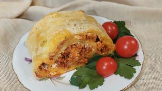 Мясо по-французски. Новая форма, красивая подача