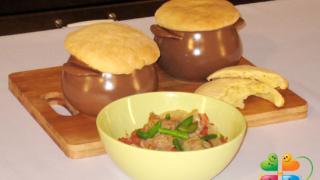 Жаркое из свинины с фасолью и яблоками (рецепт с видео)