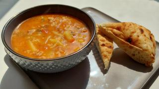 Суп в грузинском стиле "По мотивам харчо"