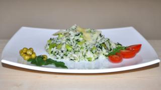 Зеленое ризотто