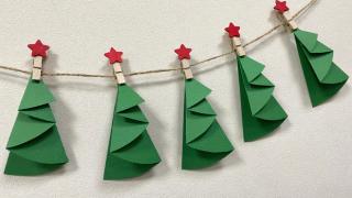 Украшения из бумаги на Новый год. Делаем вместе с детьми