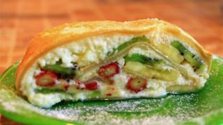 Меренговый рулет (по мотивам рецепта десерта «Будапешт»)