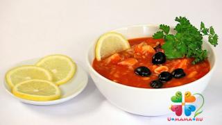 Ужин в День Валентина. Суп томатный с морепродуктами (рецепт с видео)