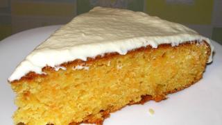 Морковный кекс с фундуком