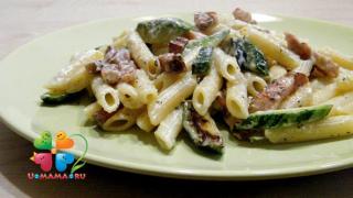 Цуккини «карбонара» от Джейми Оливера