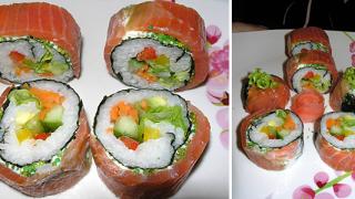 Мастер-класс - роллы по Ю-мамски от Маши-mashuk (часть вторая - футомаки и урамаки)