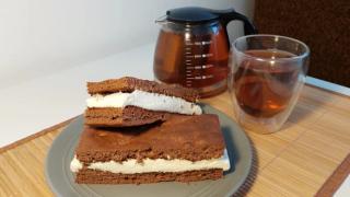 Шоколадные пирожные «Kinder молочный ломтик» - делаем сами!